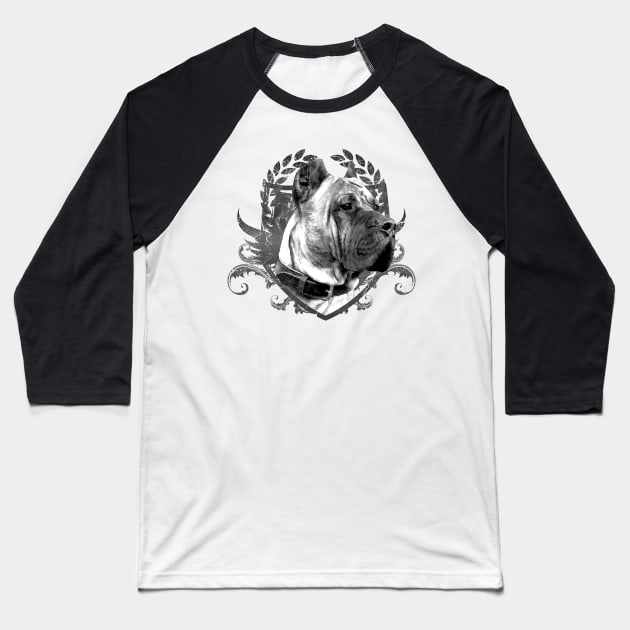 Perro de Presa Canario - Dogo Canario Baseball T-Shirt by Nartissima